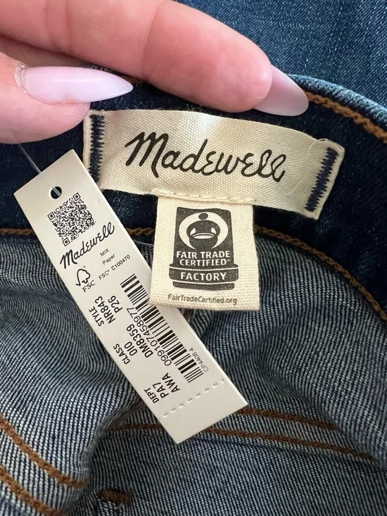 Madewell Emmett Wide Leg Jeans Size 26 P - Picture 5 of 9